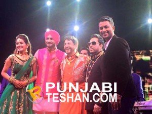 Harbhajan Singh And Geeta Basra Marriage Singer mika Pics