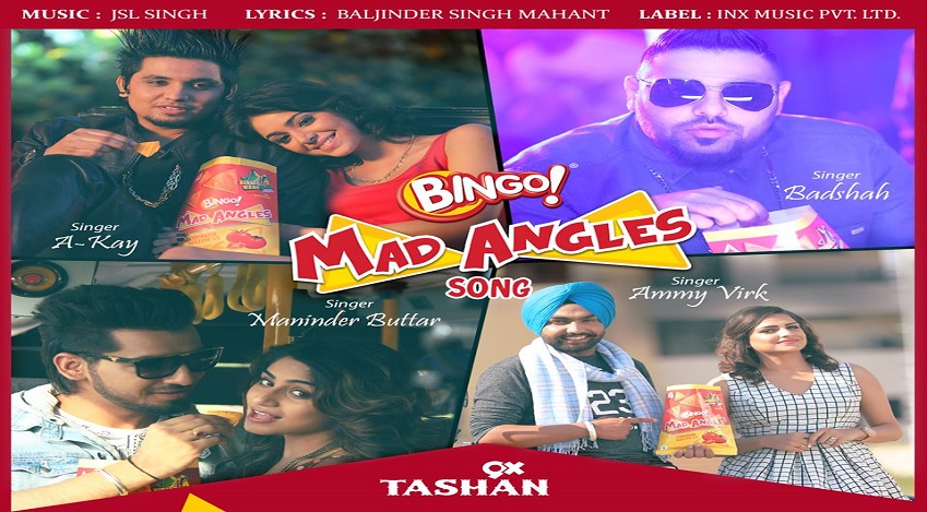 Bingo Mad Angles A-Kay, BADSHAH, Maninder Buttar, Ammy Virk