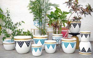 Planters' designed by Atman Sandhu